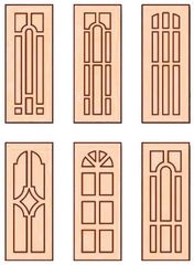 Дверні накладки із МДФ