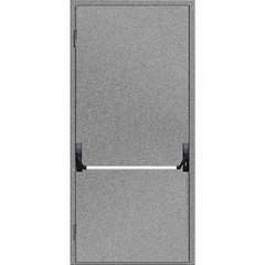 Двері протипожежні металеві глухі ДМП ЕІ60-1-2000х1100 "антипаніка", ЄвроСтандарт фото 1