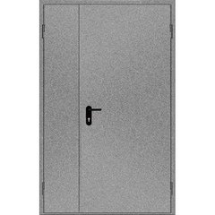 Двері протипожежні металеві глухі ДМП ЕІ30-2-2100х1250 прав., ЄвроСтандарт фото 1