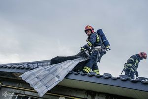 ❗️На Хмельниччині рятувальники не дали вогню знищити людське житло❗️ фото