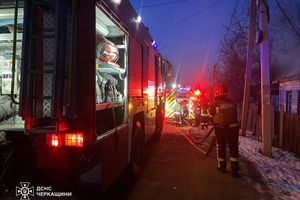 ❗️В Черкасской области спасен мужчина во время пожара❗️ фото
