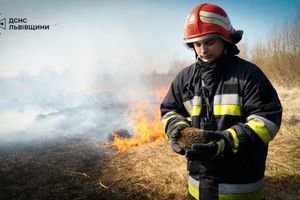 ❗️Вогнеборці Львовщины спасли ежика❗️ фото