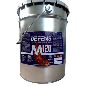 Вогнезахист по металу «DEFENS M 120» 25кг фото 1 ПОЖСОЮЗ