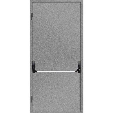 Двері протипожежні металеві глухі ДМП ЕІ60-1-1900х1100 "антипаніка", ЄвроСтандарт фото 1