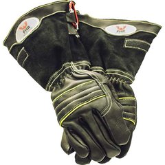 Перчатки пожарного FHR 001 кожаные, модель L (длинные)