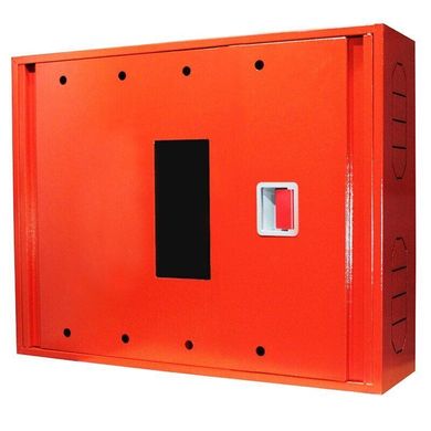 Шкаф пожарный ШП 80/60 У-С Красный (навесной, с задней стенкой, 800х600х230мм) фото 1