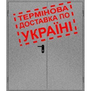 Двери противопожарные металлические глухие ДМП ЕІ60-2-2100x1550 лев., ЕвроСтандарт фото 1 ПОЖСОЮЗ
